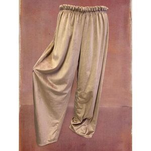 Old Navy Coquette Feminine Romantic Velour Athletic Workout Gym Wide Leg Pants
